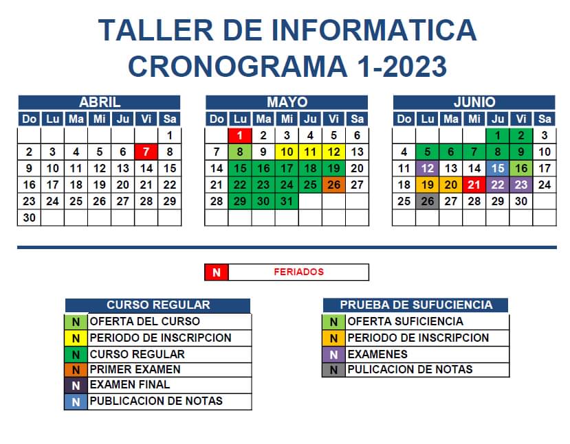 CALENDARIO
