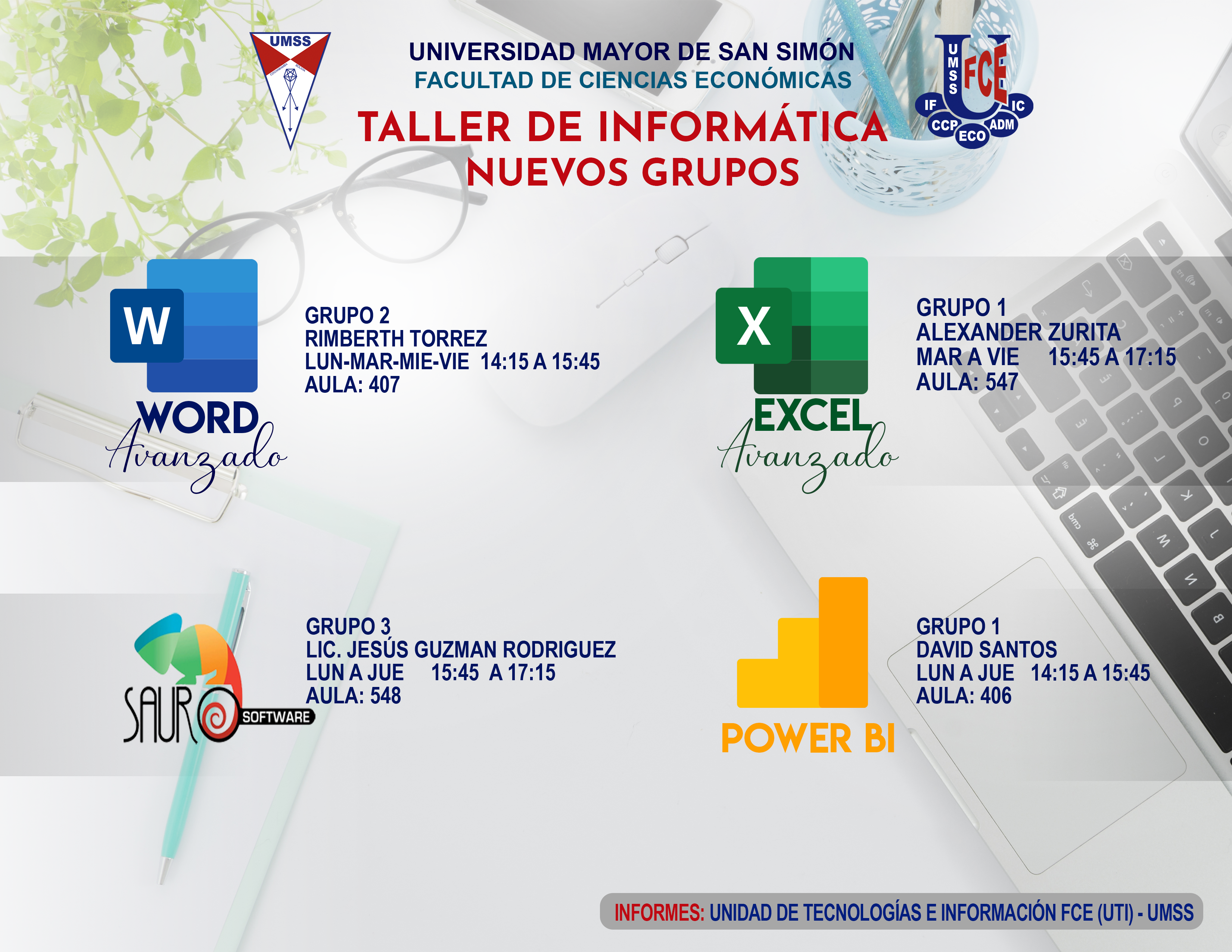 grupos ultimos