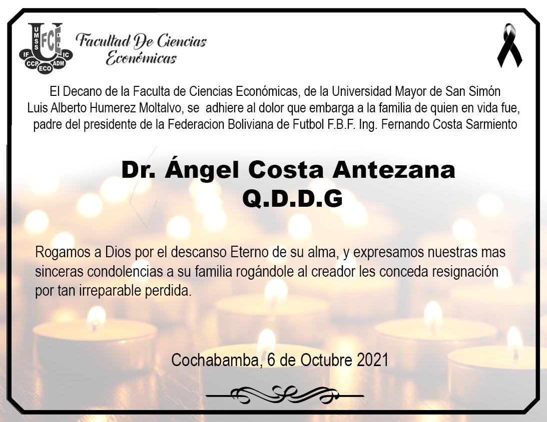 AVISO NECROLÓGICO