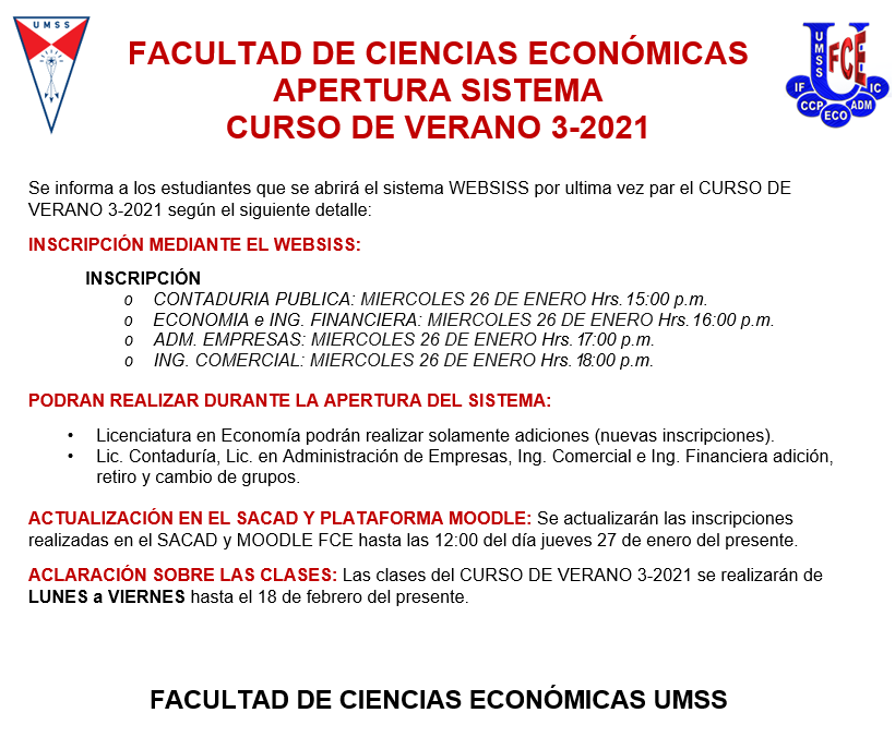 Apertura de Sistema