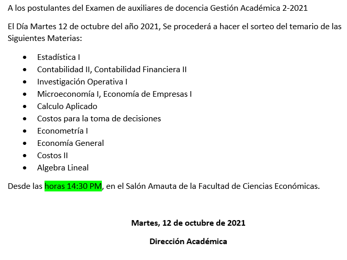 Auxiliares día 5
