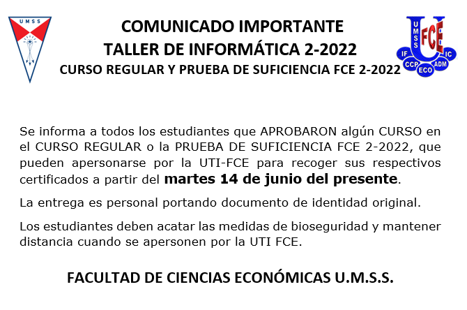 CERTIFICADOS