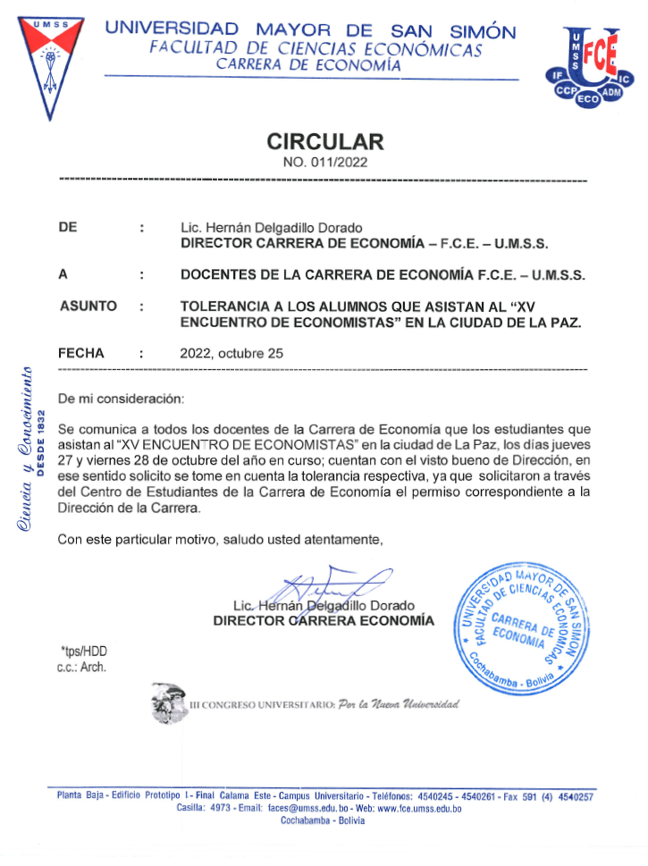 CIRCULAR - ECO