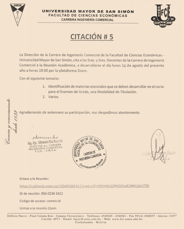CITACION