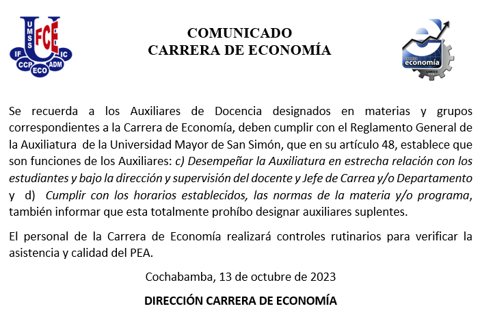 COMUNICADO - ECO