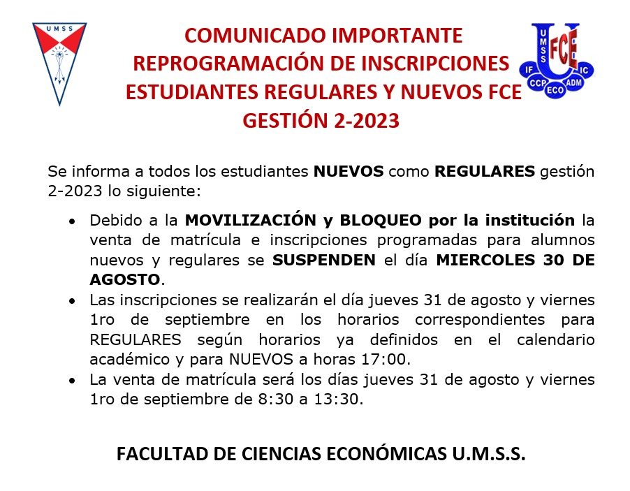 COMUNICADO