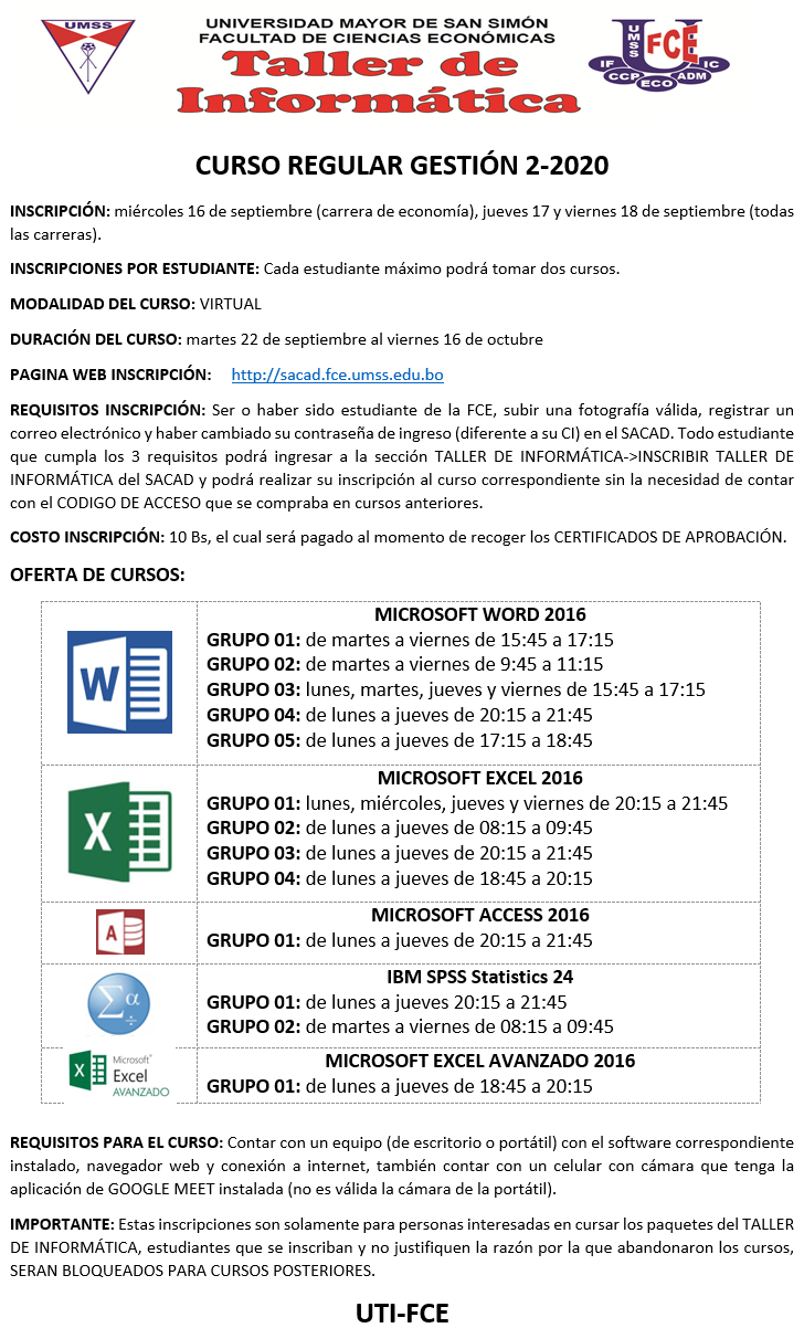 CURSO DE INFO