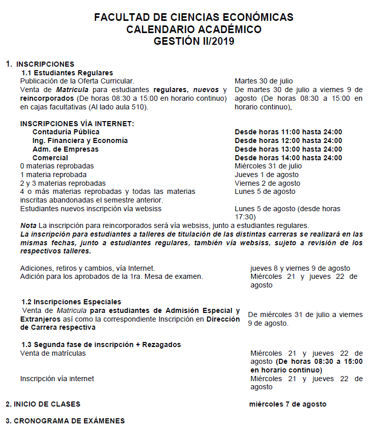 Calendario 2-2019