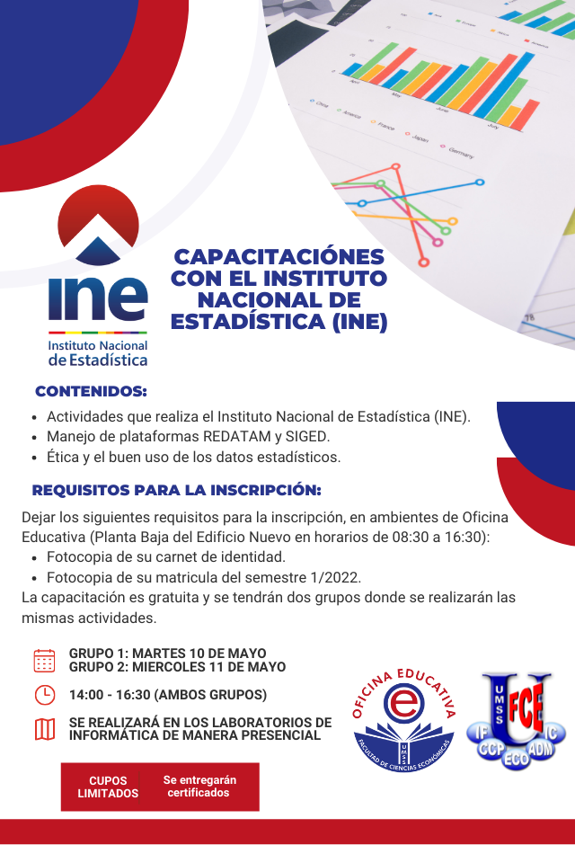 Capacitaciones con el Instituto Nacional de Estadística
