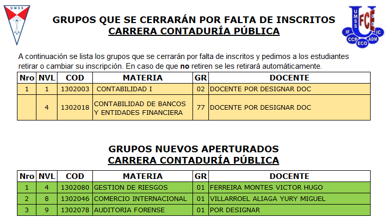 Comunicado CCP