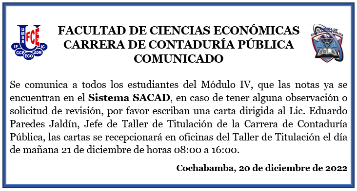 Comunicado CCP