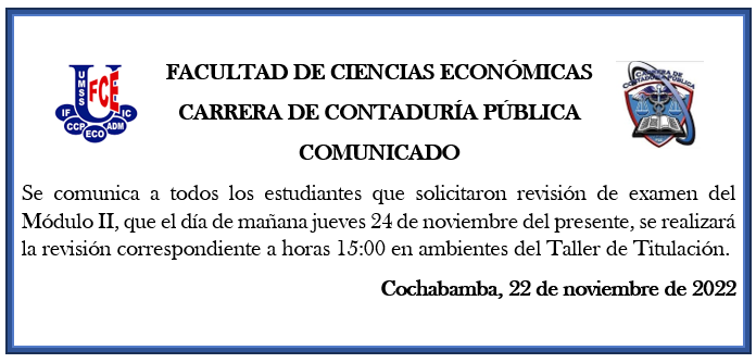 Comunicado CCP