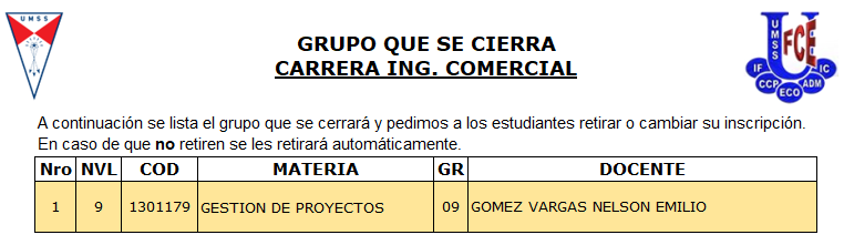 Comunicado COM
