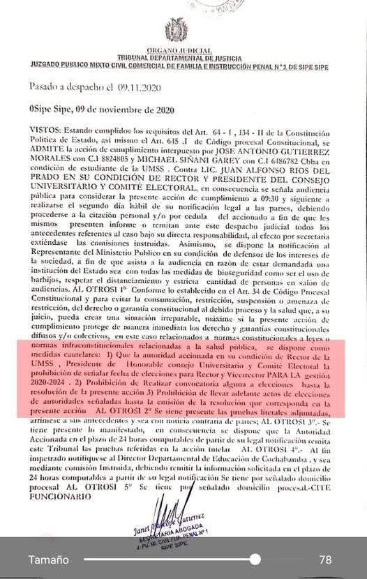 Comunicado