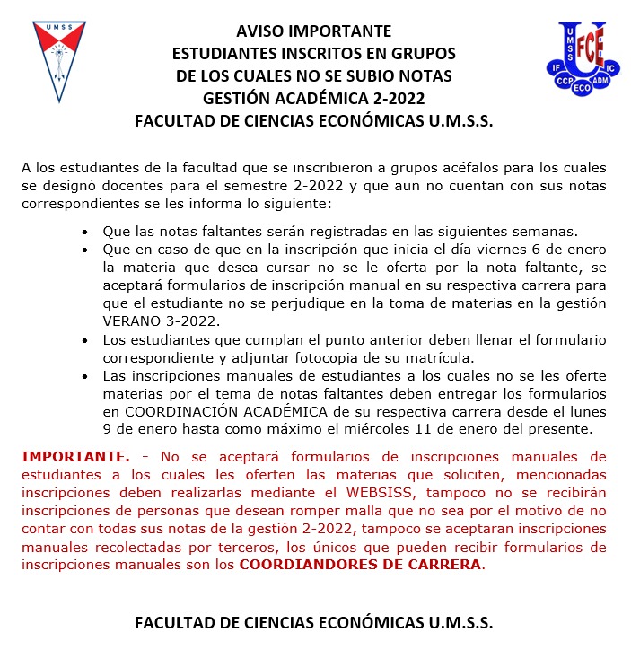 Comunicado