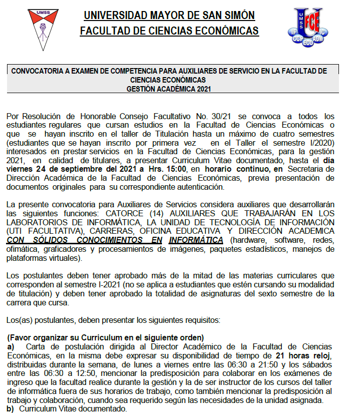 Conv Aux Servicio