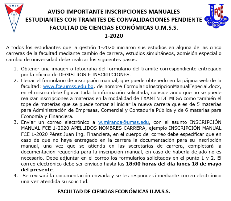 Convalidaciones