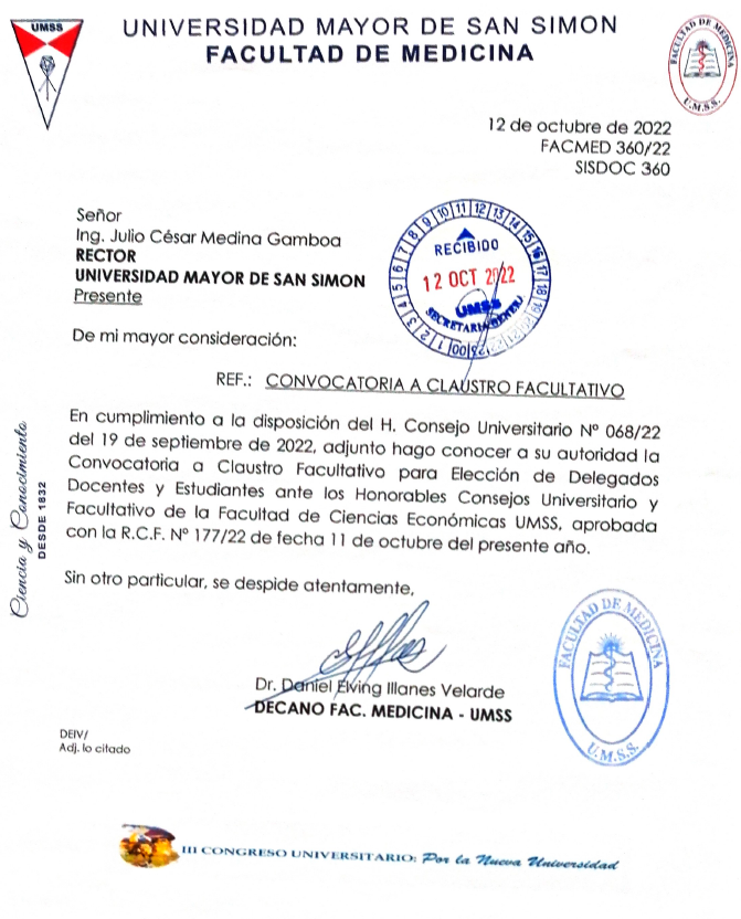 Convocatoria 01