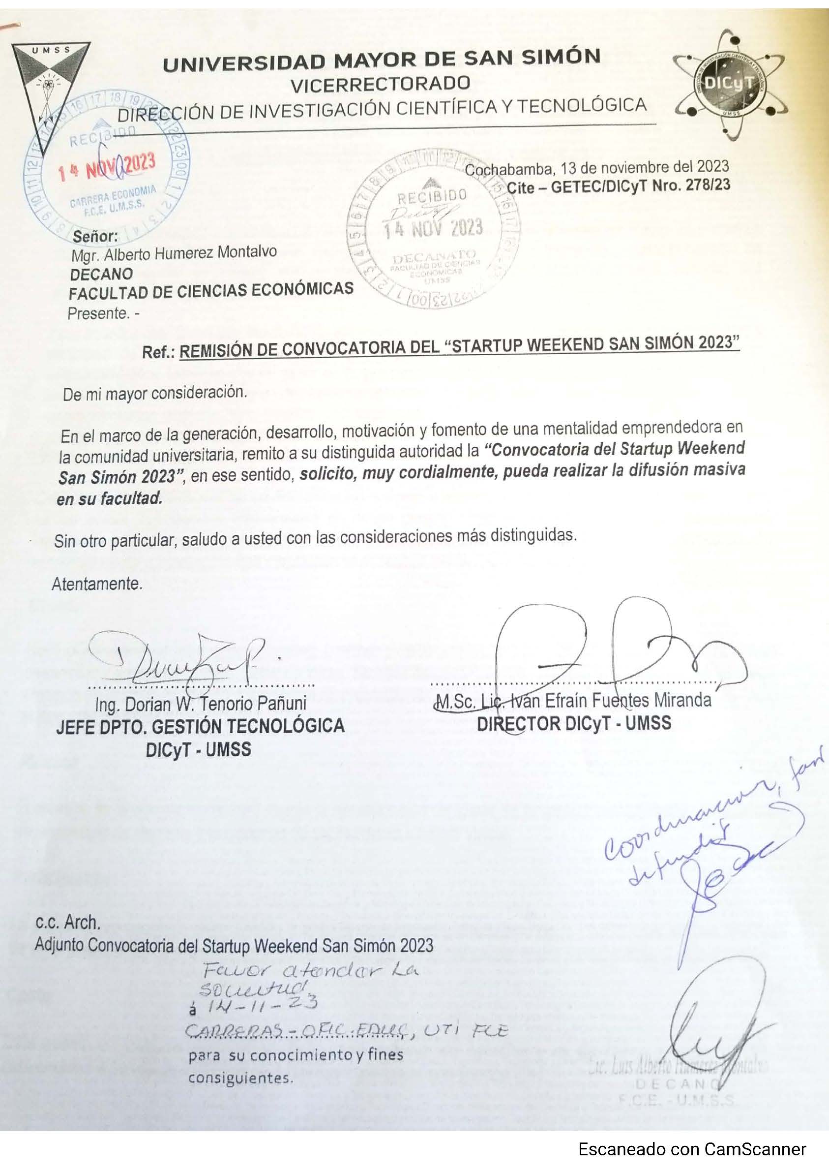 Convocatoria