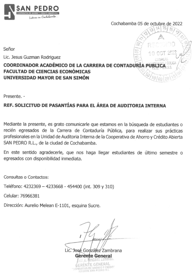 Convocatoria