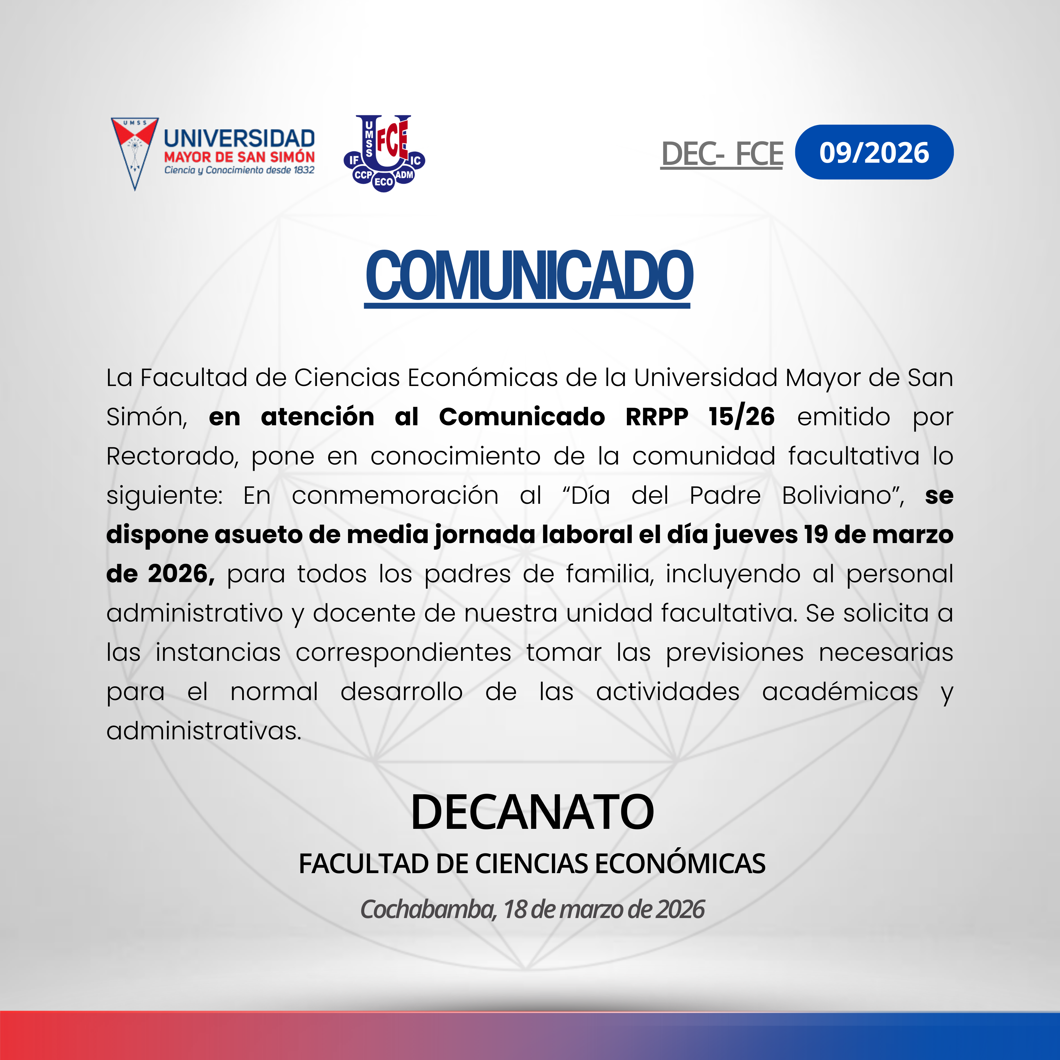 Comunicado