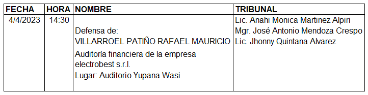DEFENSA CCP