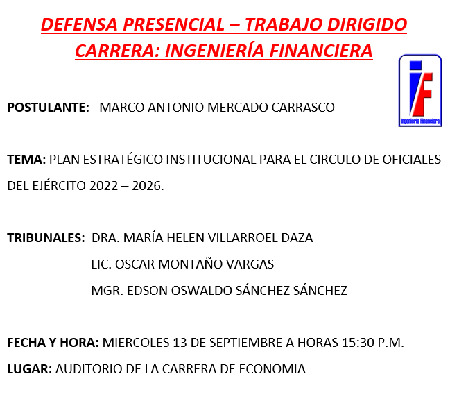 DEFENSA FIN