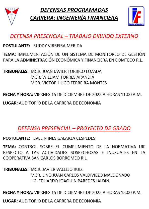 Defensa FIN