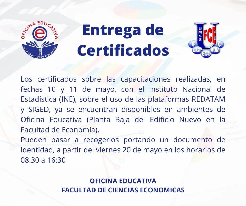 Entrega de Certificados
