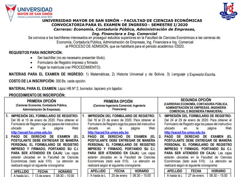 ExIngreso 1-2020