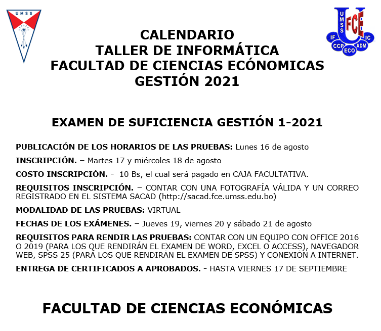 Examen de Suficiencia