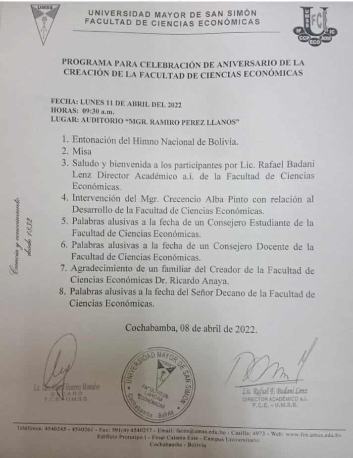 FCE 73 años
