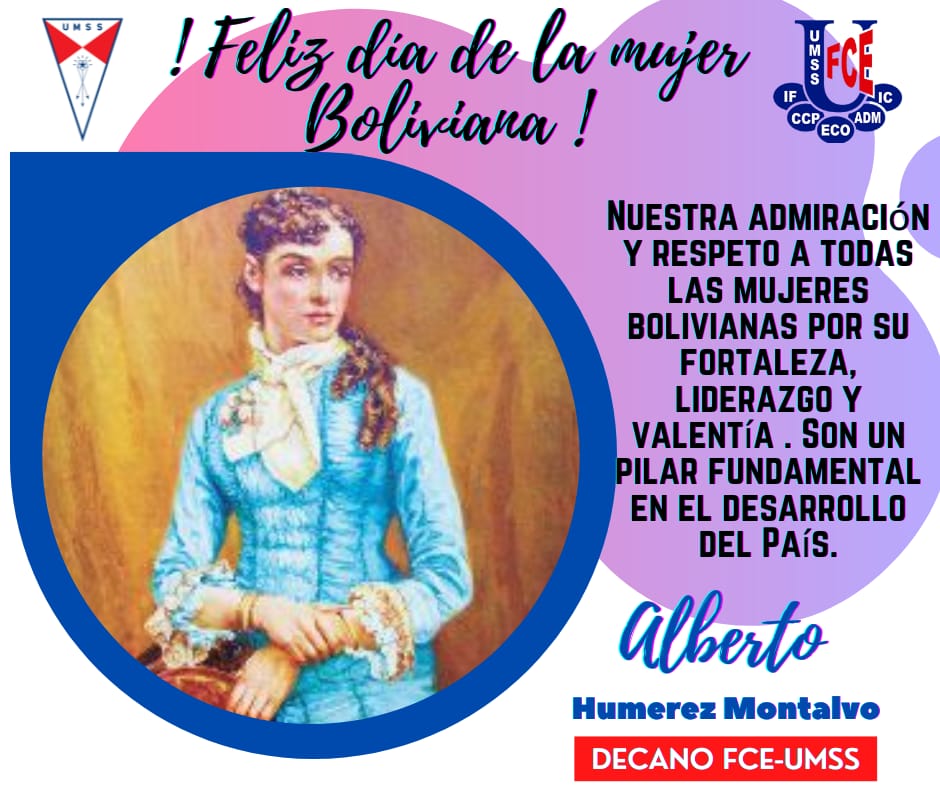 Feliz día de la mujer Boliviana