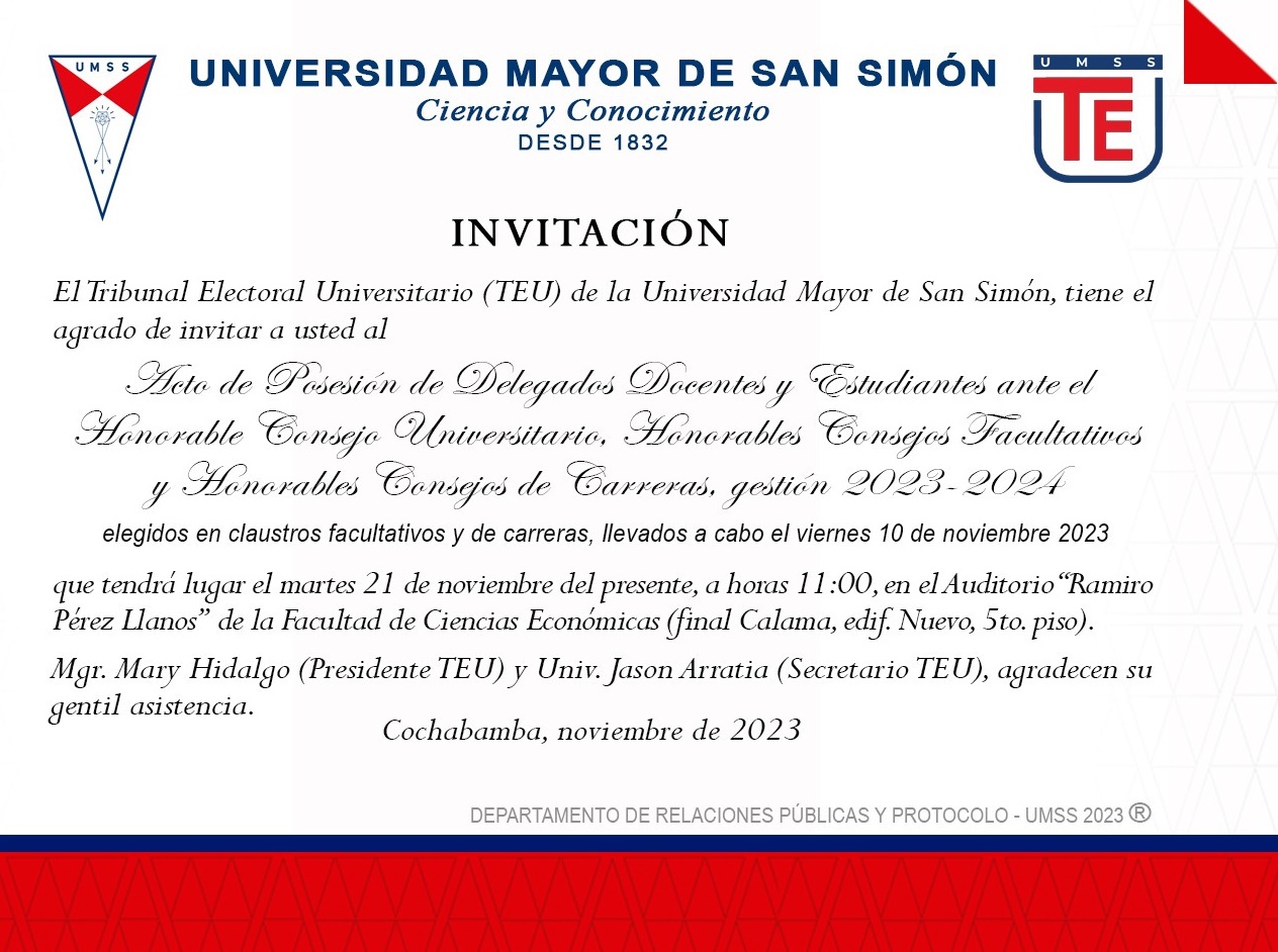 INVITACIÓN