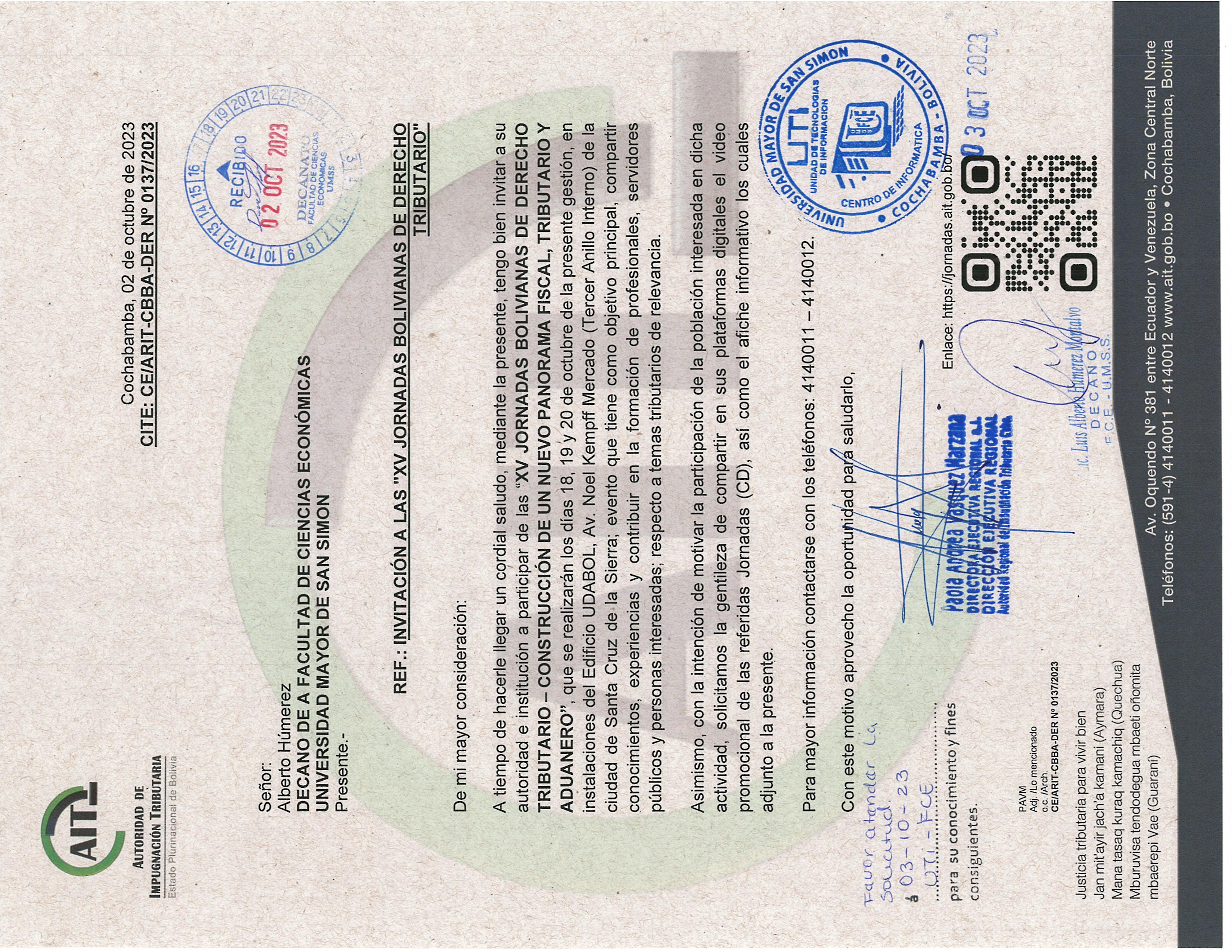 INVITACIÓN