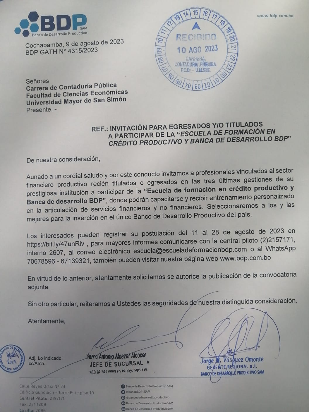 INVITACION