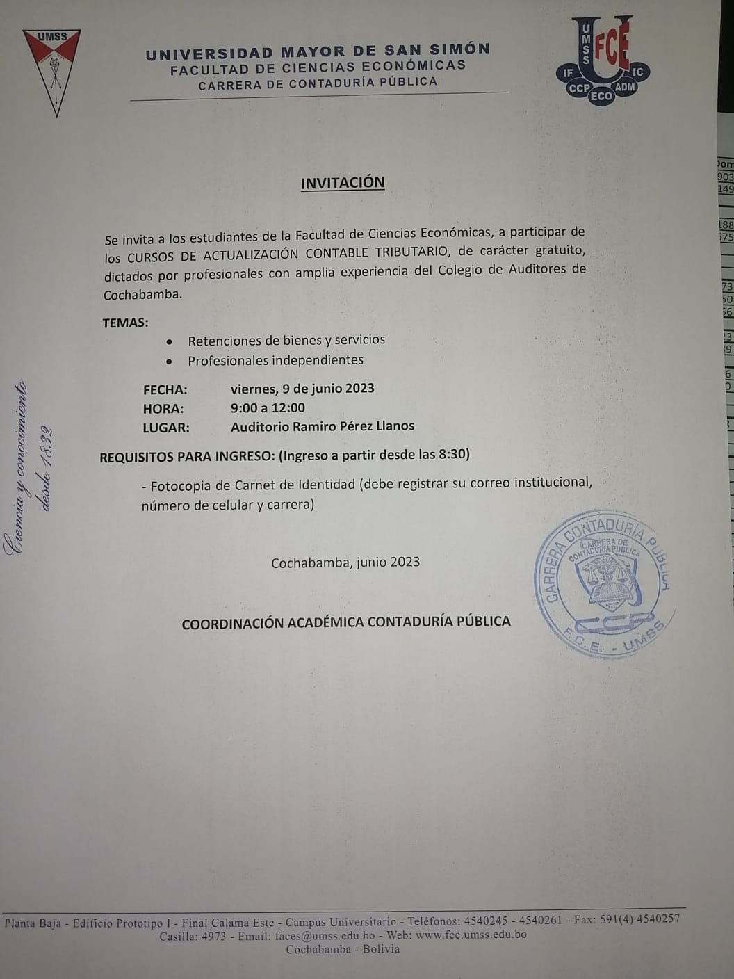 Invitación
