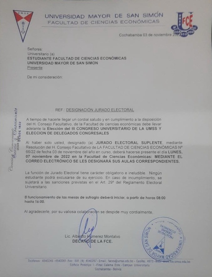Jurados Estudiantes