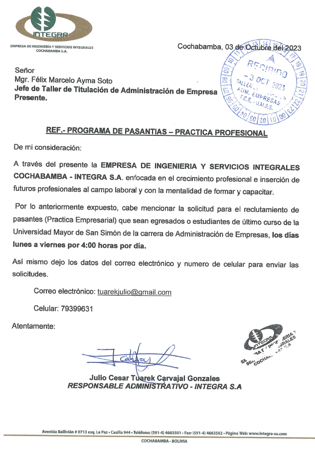 Pasantía