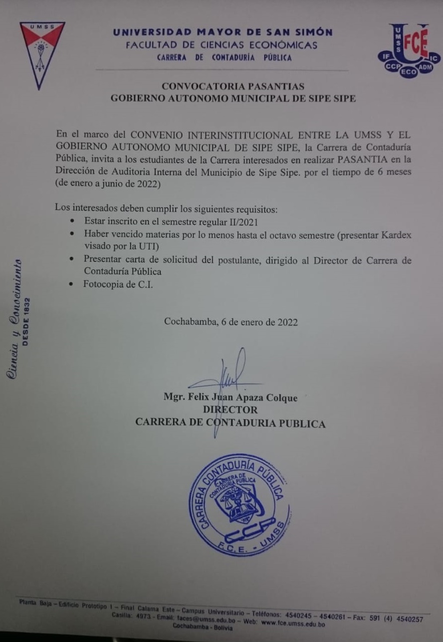 Publicar CCP