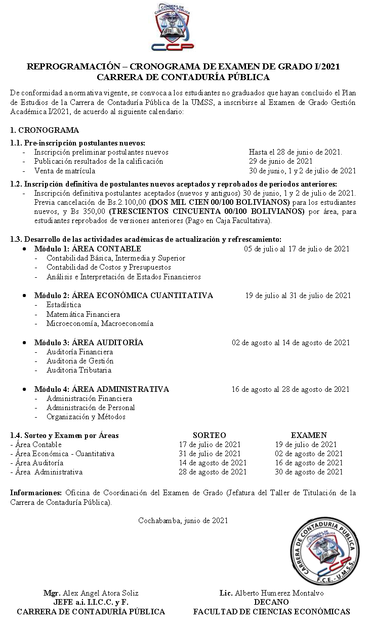 Ex Grado CCP