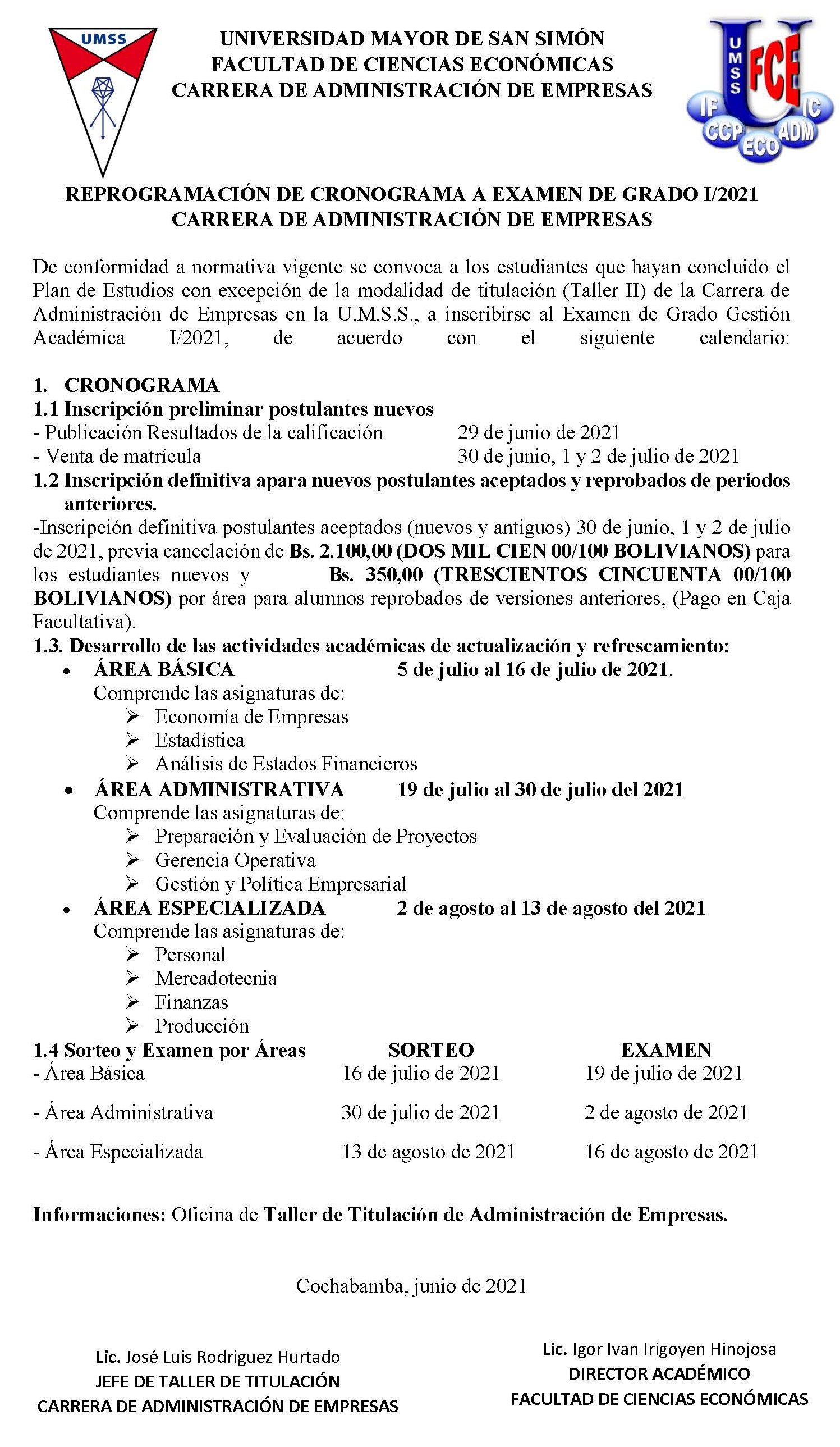 Ex Grado ADM