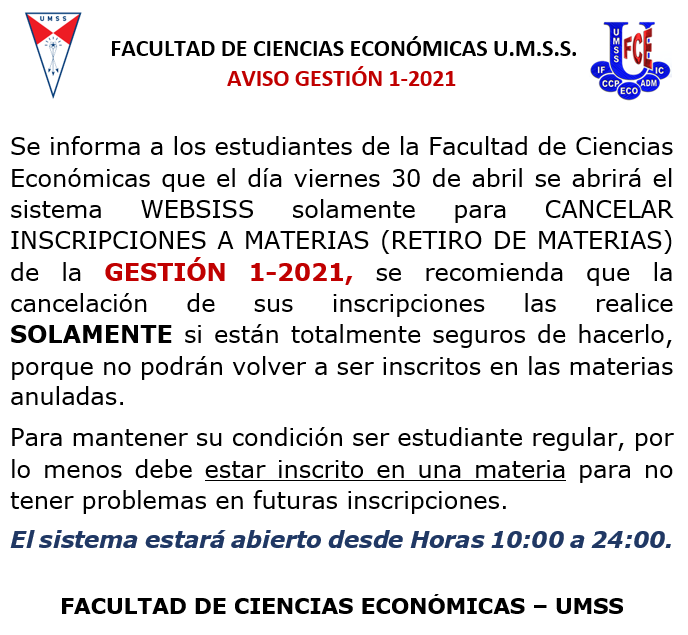 RETIRO DE MATERIAS 2