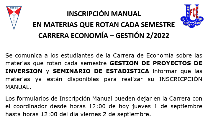 Rotación de Materias