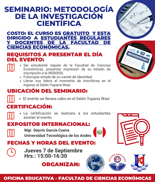 Seminario Metodología de la Investigación Científica