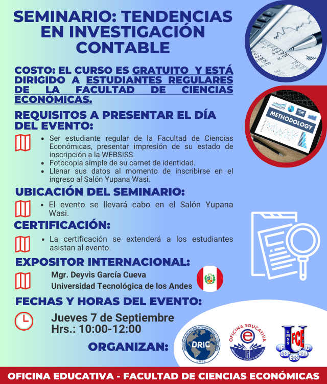 Seminario Tendencias en Investigación Contable