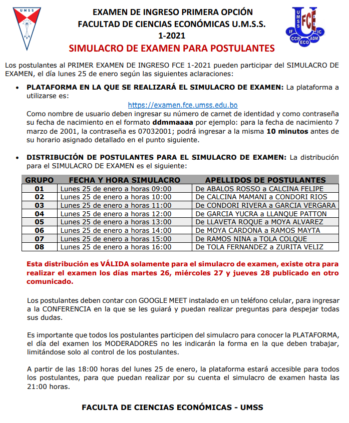 Simulacro