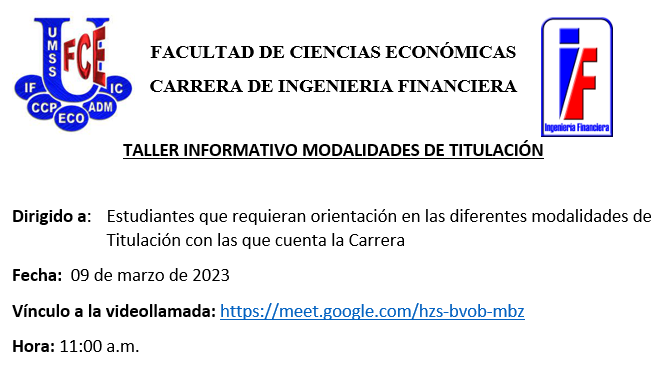 Taller Informativo - FIN