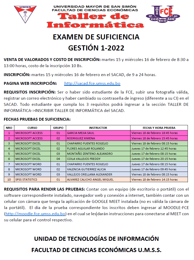 Taller examen de suficiencia 1-2022 - Ok 2