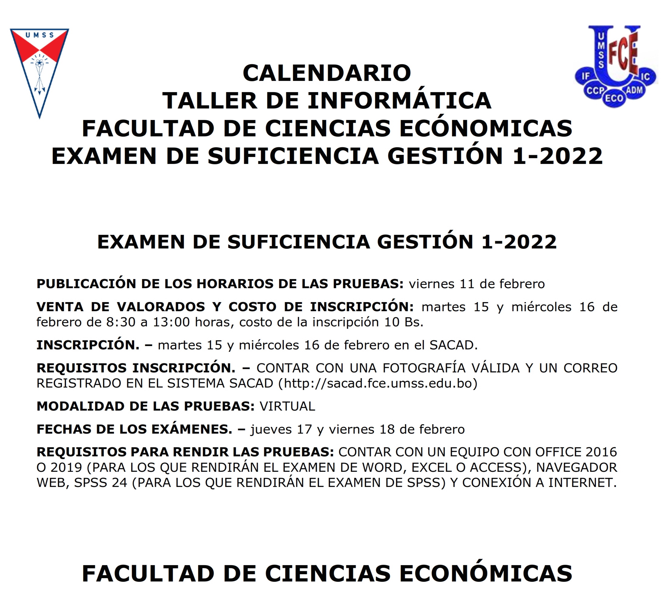 SUFICIENCIA